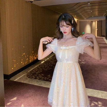 Butterfly Wish Kawaii Fairy Princess Babydoll Dress - mkkawaiishop