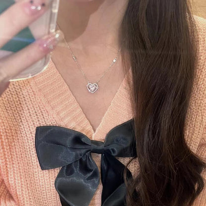 Hearts Pendant Necklace  - Heartzcore