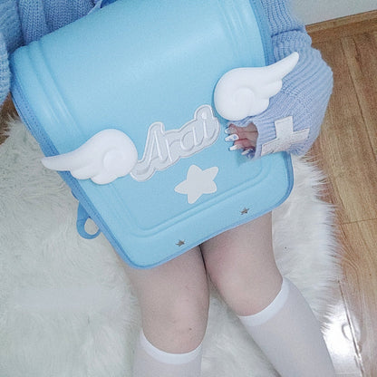 Süße Bkue Engelsflügel Blackpack ON671