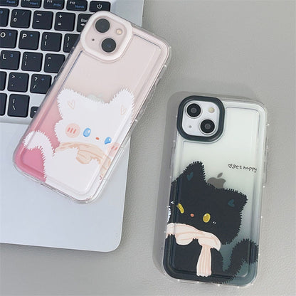 Kawaii Matching Cats Phone Cases - Kimi