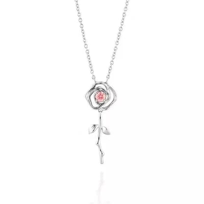 You Are My Rose Necklace LIN200 - mkkawaiishop
