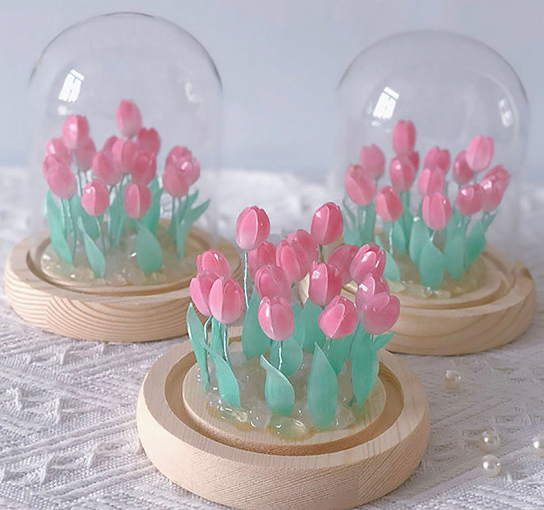 Romantic Tulip Night Light-Decorative Light LIN72 - mkkawaiishop