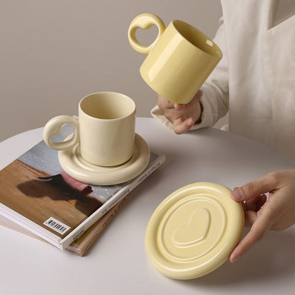 Heart-shaped Cup and Plate - Heartzcore