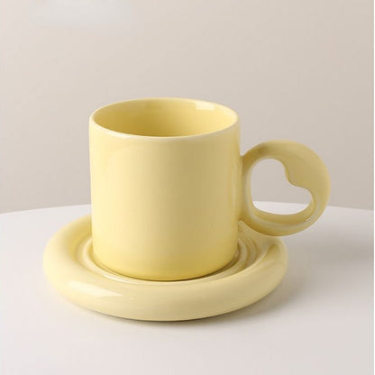 Heart-shaped Cup and Plate - Heartzcore