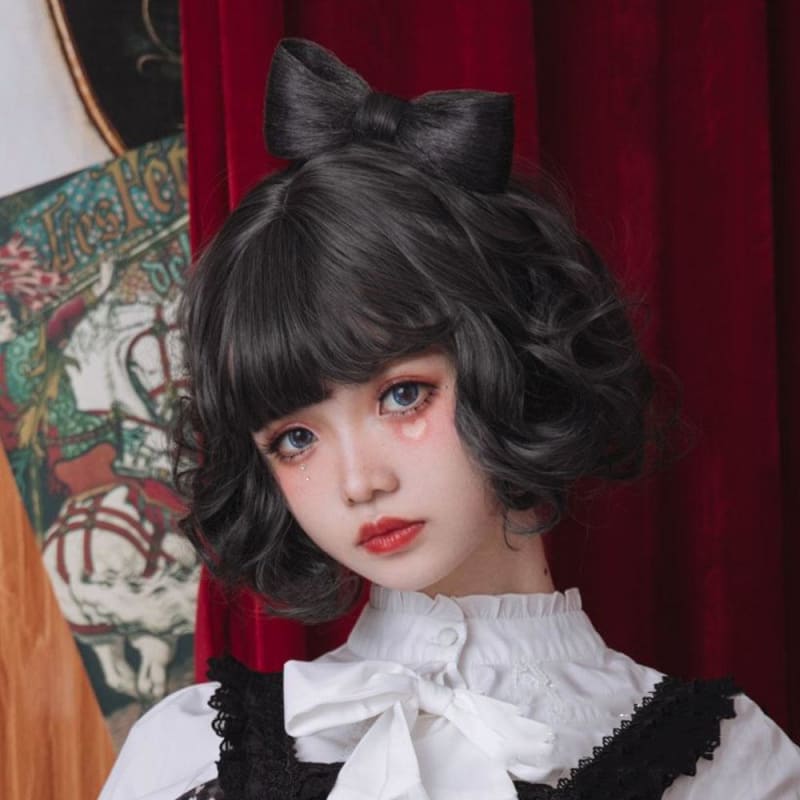 Edo Atomic Curly Short Wig MK15864 - mkkawaiishop