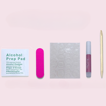 French Princess Drilled Nails - Heartzcore