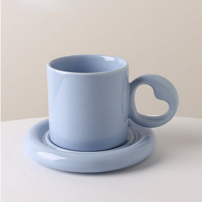 Heart-shaped Cup and Plate - Heartzcore