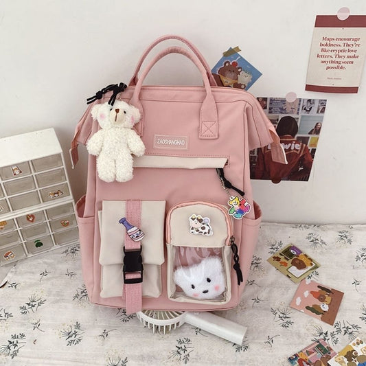 Preppy Candy Farben Rucksack