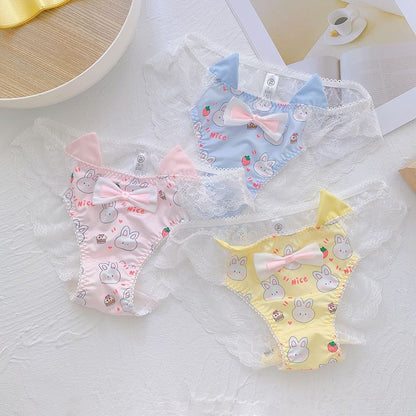 Cute Bunny Lace Panties