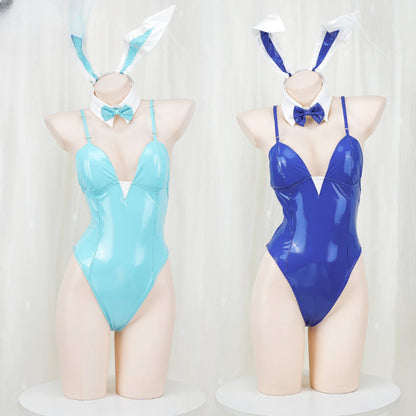 Ensemble de cosplay bleu ciel bleu mignon lapin fille ON900