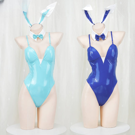 Ensemble de cosplay bleu ciel bleu mignon lapin fille ON900