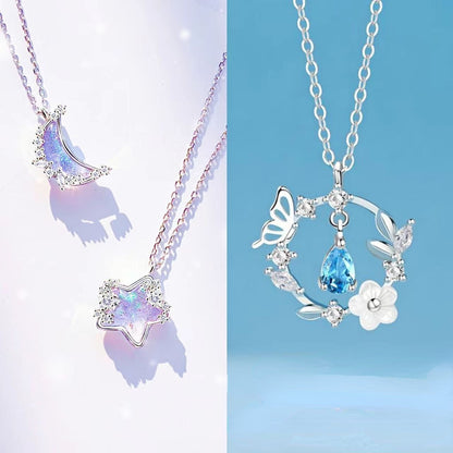 Pastal Magic Heart Necklace MK19407