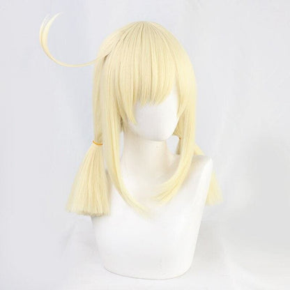 Klee Pale Blonde Straight Twin Ponytails Cosplay Wig MK15323 - mkkawaiishop