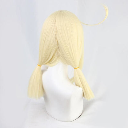 Klee Pale Blonde Straight Twin Ponytails Cosplay Wig MK15323 - mkkawaiishop