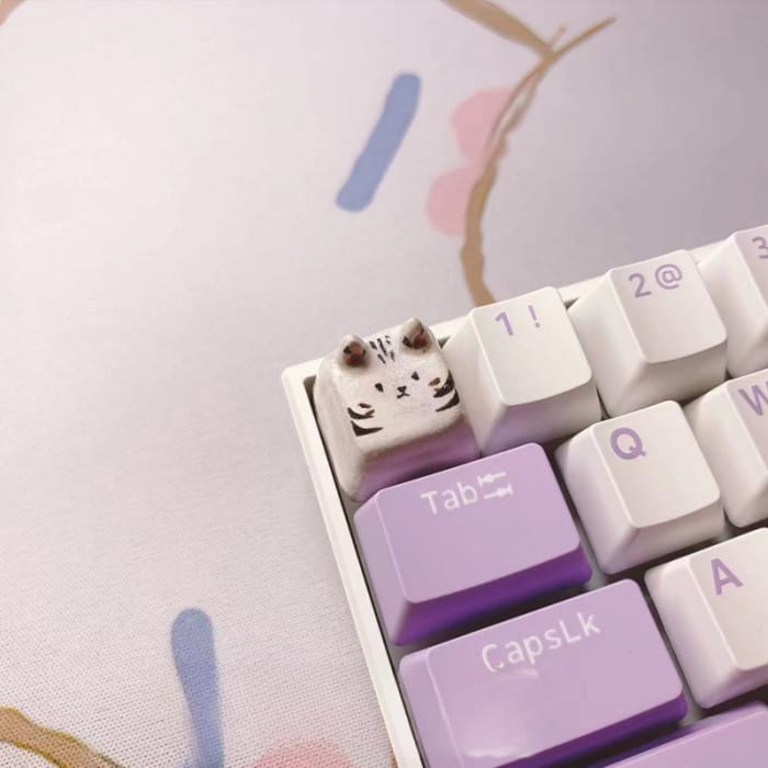 GG Kawaii Bow Kitty Keycap ON684 - pink