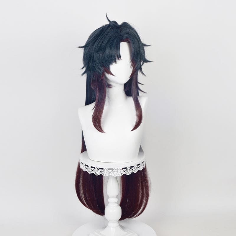 Honkai Star Rail Gradient Blue Red Blade Cosplay Wig ON828