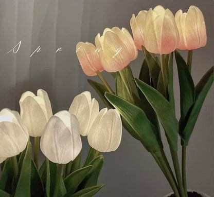 Tulip Flowerpot Lamp Night Light 6 PCS LED SU01 - mkkawaiishop