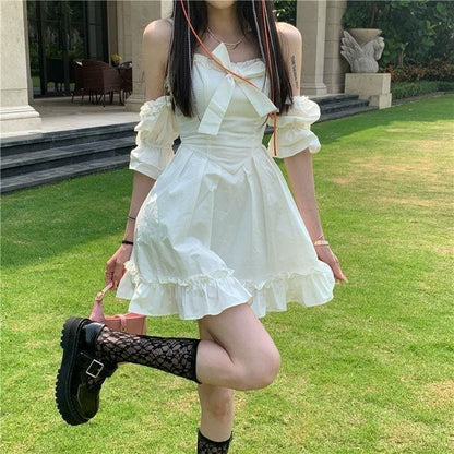 Iris Angelcore Kawaii Princess Mini Dress - mkkawaiishop