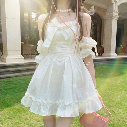 Iris Angelcore Kawaii Princess Mini Dress - mkkawaiishop