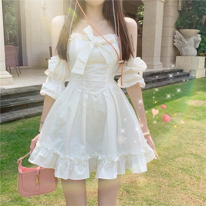 Iris Angelcore Kawaii Princess Mini Dress - mkkawaiishop