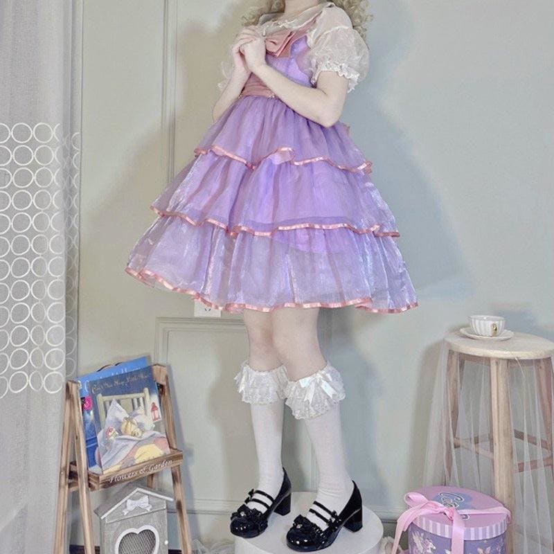 Jellycrystal Kawaii Princess JSK Lolita Dress - mkkawaiishop