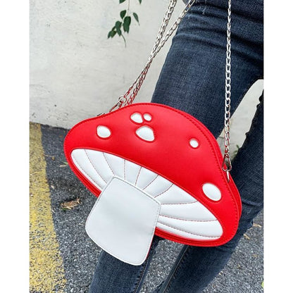 Kawaii Mushroom Fairytale Shoulder Bag - mkkawaiishop