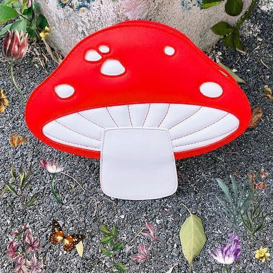 Kawaii Mushroom Fairytale Shoulder Bag - mkkawaiishop