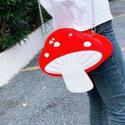 Kawaii Mushroom Fairytale Shoulder Bag - mkkawaiishop
