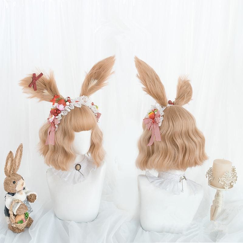 Light Brown Cosplay Lolita MKawaii Wig MK15229 - mkkawaiishop