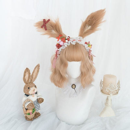 Light Brown Cosplay Lolita MKawaii Wig MK15229 - mkkawaiishop