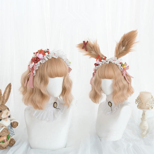 Light Brown Cosplay Lolita MKawaii Wig MK15229 - mkkawaiishop