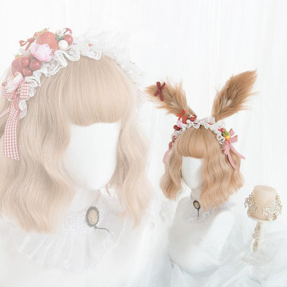 Light Brown Cosplay Lolita MKawaii Wig MK15229 - mkkawaiishop