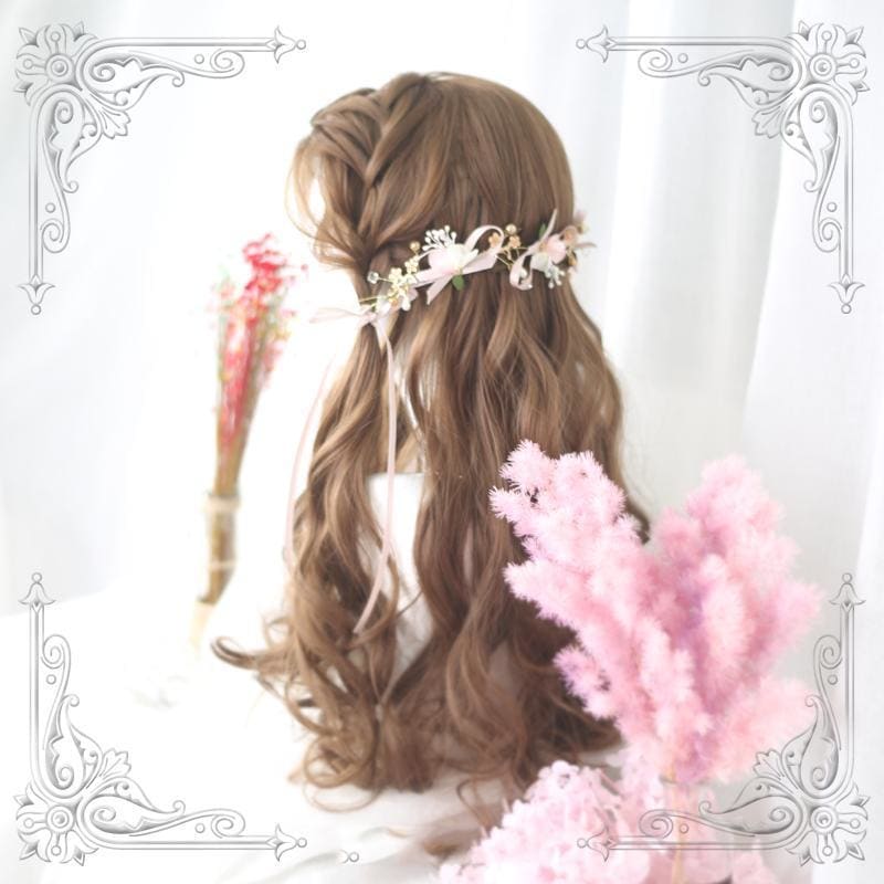 Lolita Angel Psyche Long Curly Wig MK0691 - mkkawaiishop