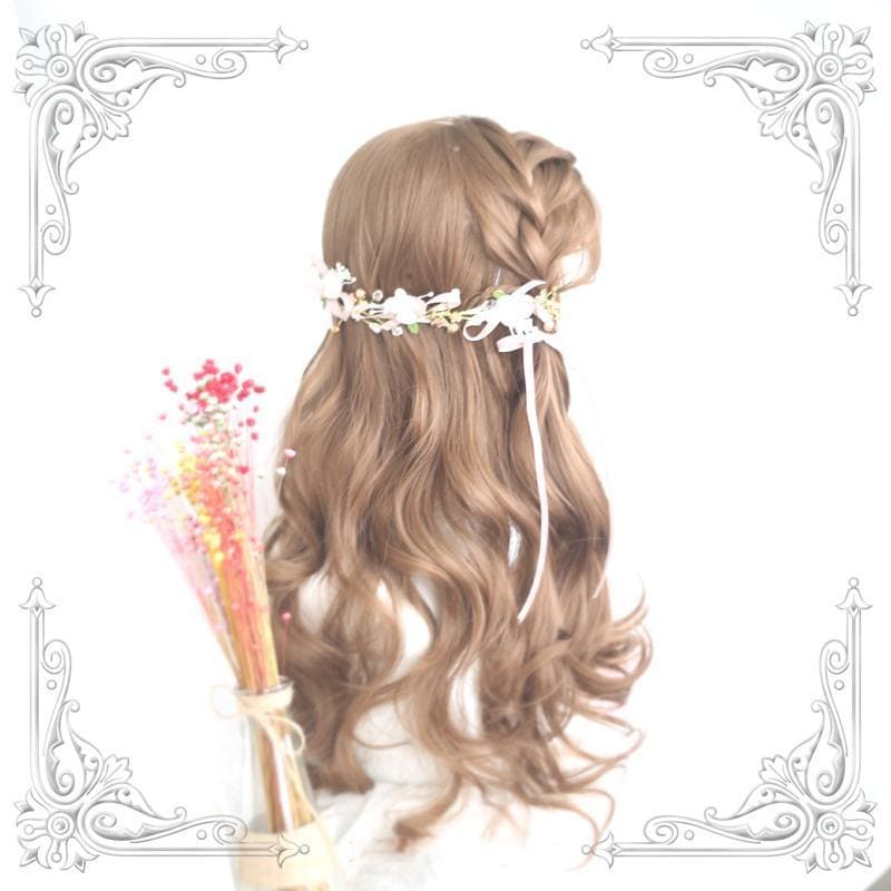 Lolita Angel Psyche Long Curly Wig MK0691 - mkkawaiishop