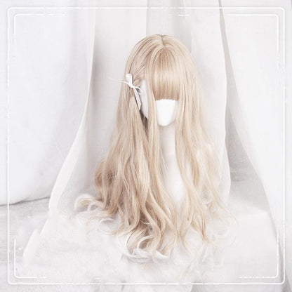 Lolita Brown White Gradient Long/ Short Wig MK15494 - mkkawaiishop