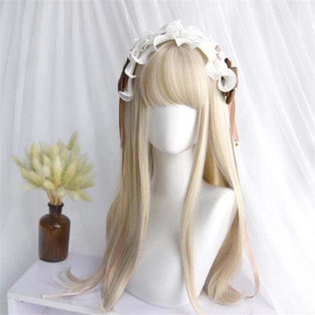 Lolita Cute Girl Long Wavy Wig MK14986 - mkkawaiishop