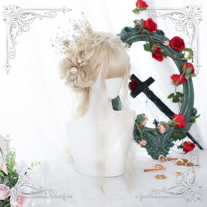 Lolita Fluffy Long Curly Wig MM0848 - mkkawaiishop