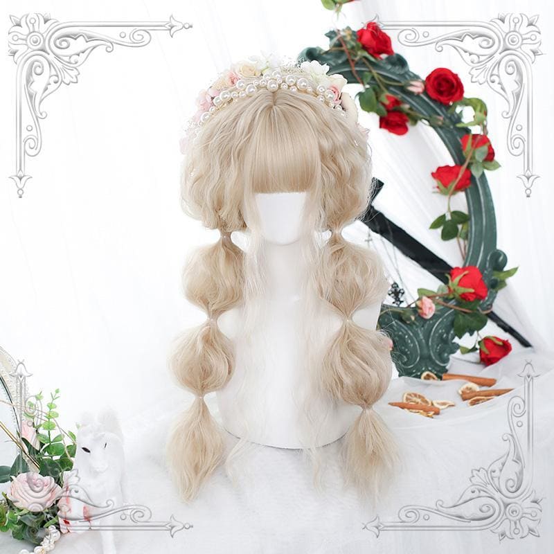 Lolita Fluffy Long Curly Wig MM0848 - mkkawaiishop