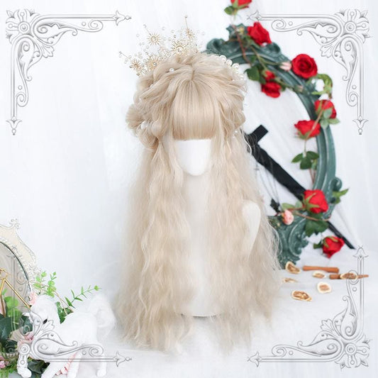 Lolita Fluffy Long Curly Wig MM0848 - mkkawaiishop