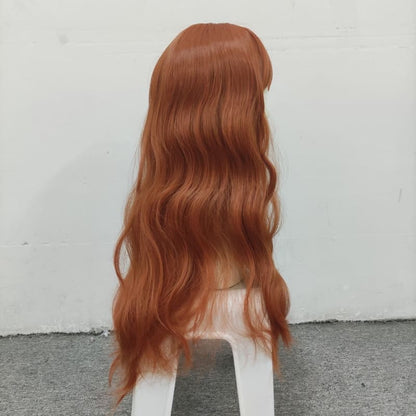 Lolita Pumpkin Long Curly Wig MK15560 - mkkawaiishop