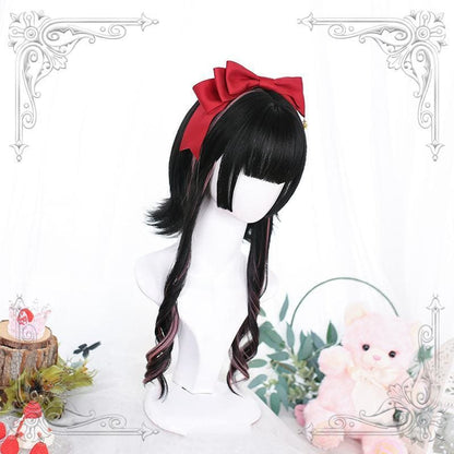 Lolita Upturned Highlights Short Wig MK15468 - mkkawaiishop