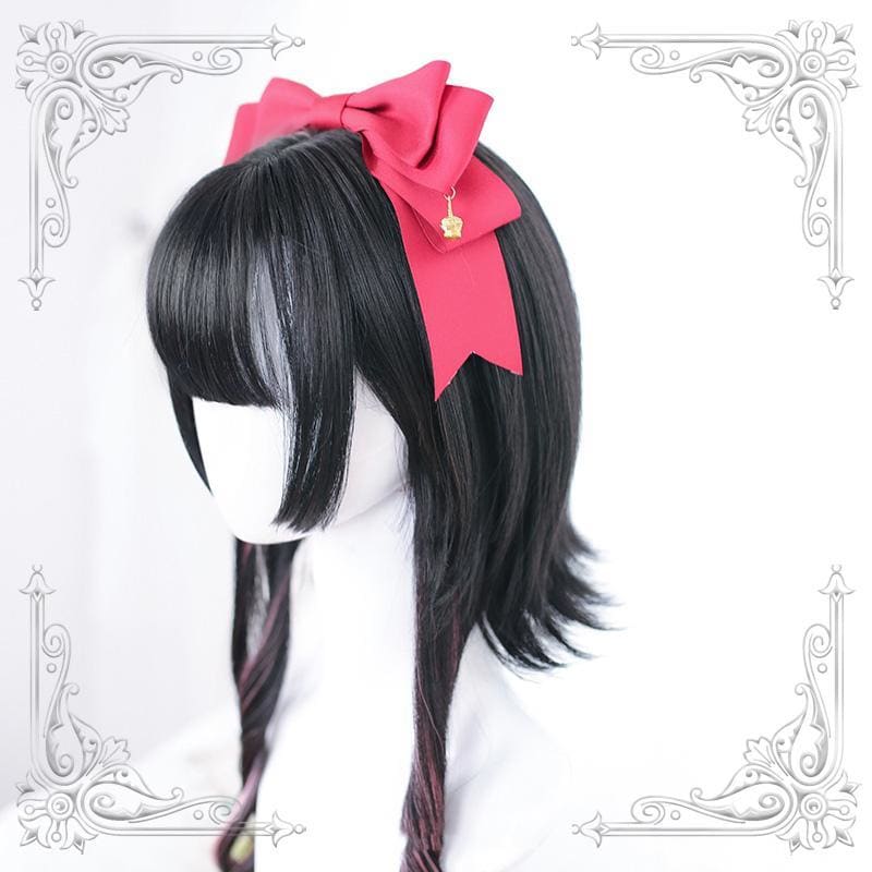 Lolita Upturned Highlights Short Wig MK15468 - mkkawaiishop