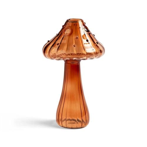 Mushroom Glass Vase