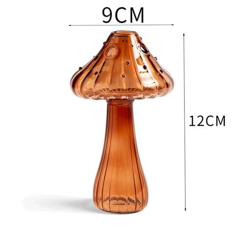 Mushroom Glass Vase