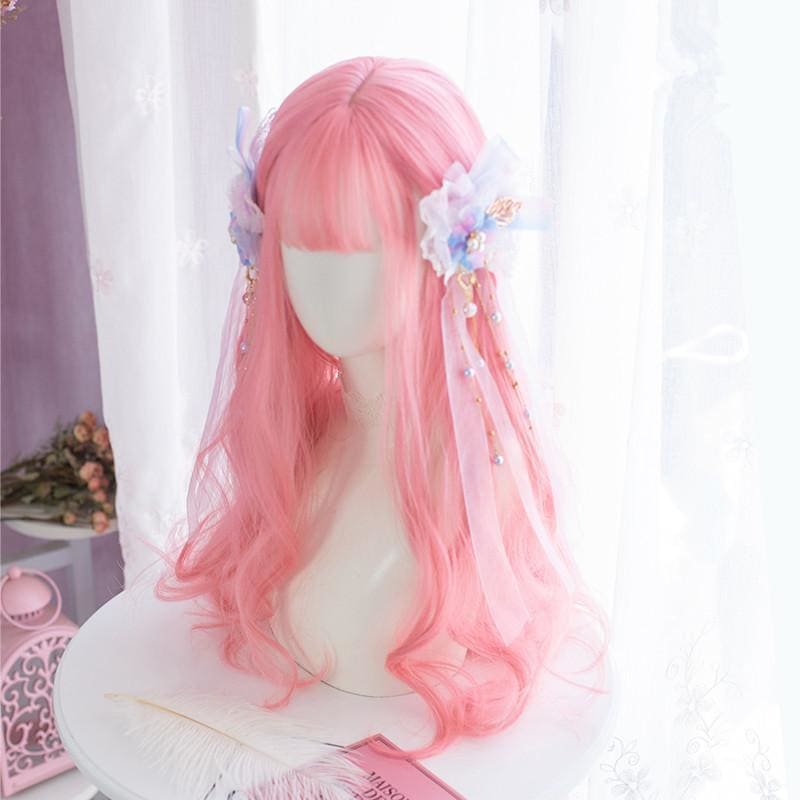 Pink Orange Lolita Cosplay Wigs MK15008 - mkkawaiishop