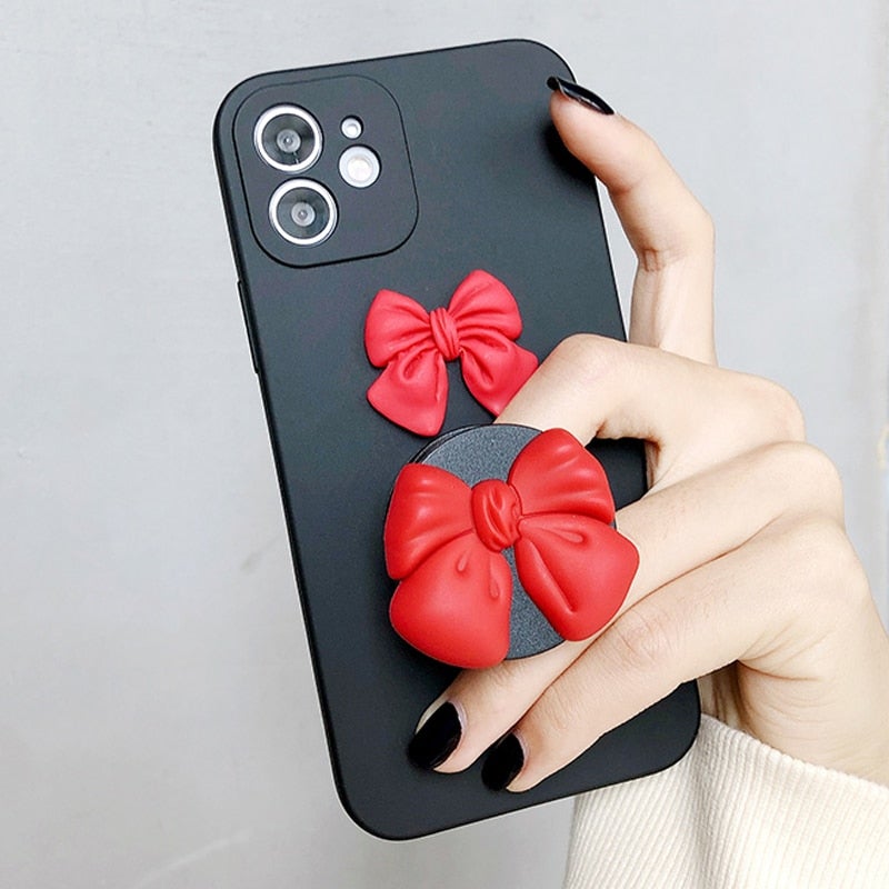 Android Xiaomi Bowknot Phone Case Kawaii Holder BM043 - mkkawaiishop