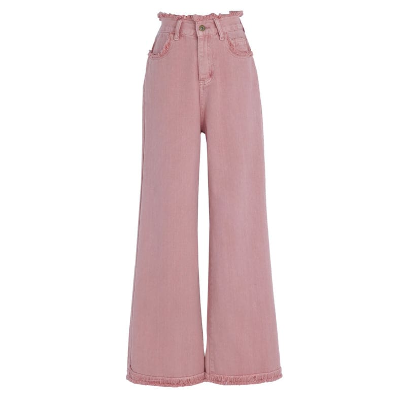 Y2K Style Baggy Long Pink Pants ON621